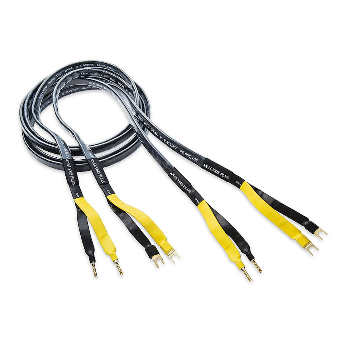 Analysis Plus - Black Mesh Oval 9 - Speaker Cable