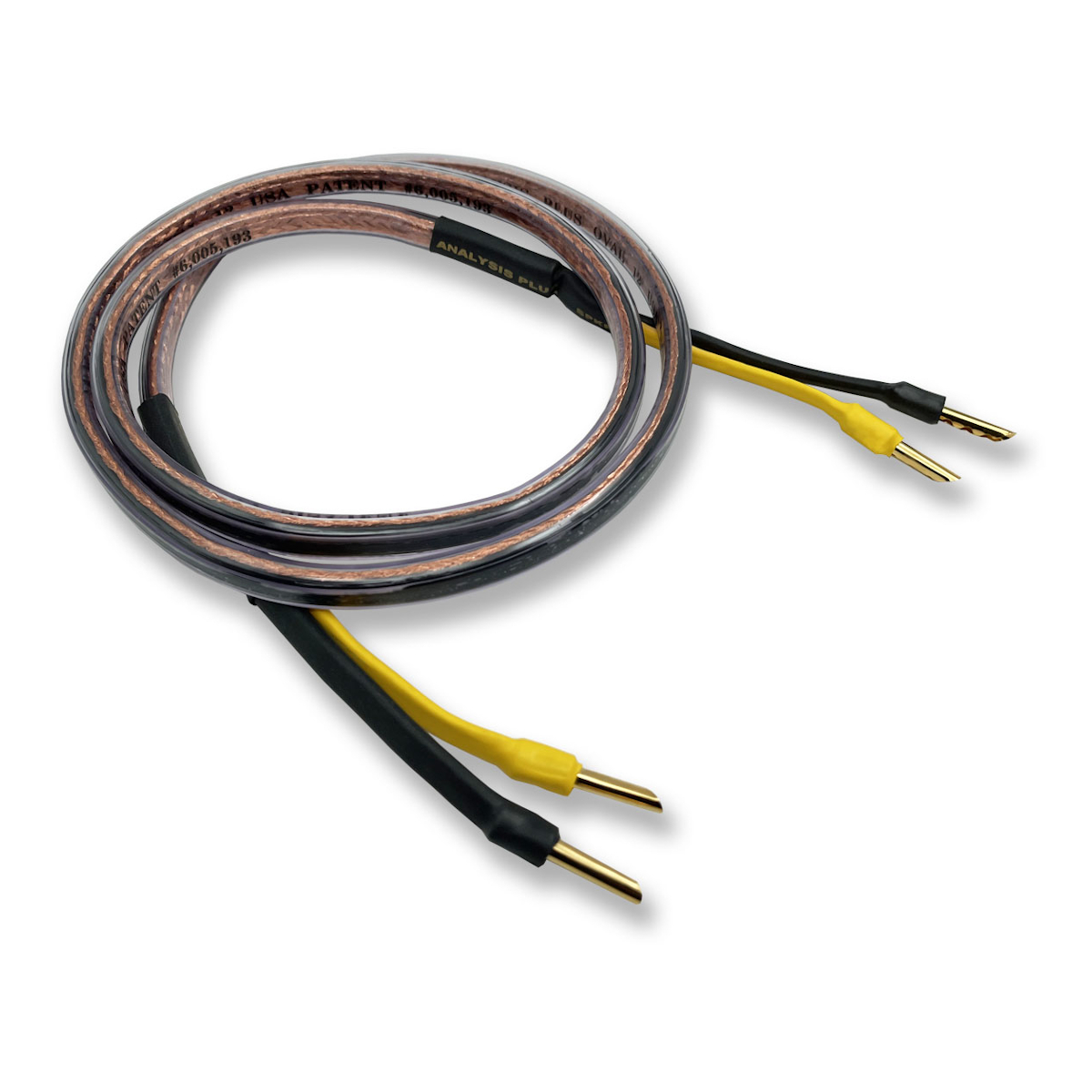 Analysis Plus - Black Oval 12 - Bi-Wire Cable