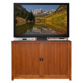 Touchstone - Grand Elevate - TV Lift Cabinet (up to 56" TV's) - Mission Oak