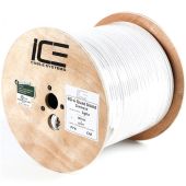 Ice Cable - 500' RG-6QS/Siamese Coaxial Cable (Spool)