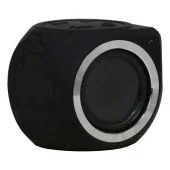 Earthquake - EQUATIC-BLACK - 1" Water-Resistant Bluetooth Speaker