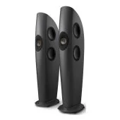 KEF - Blade ONE Meta - 4 x 9" Tower Speakers - Arctic White/Champagne
