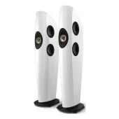 KEF - Blade TWO Meta - 4 x 6.5" Tower Speakers - Arctic White/Champagne