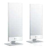 KEF - T101 - 4.5" 2-Way Thin Satellite Speakers - Black