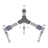 NuPrime - FlexRack SSS - Tri-Leg Small Equipment Rack