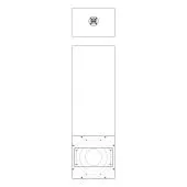 RBH - SI-821/R Complete Set - 2 x 8" 2-Way In-Wall Speaker - Angle