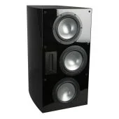 RBH - SV-831R BLACK - 3 x 8" 2-Way Bookshelf Speaker - Angle, Black Cone