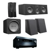 SVS - SB-3 - 5.2 Advanced Surround Bundle w/ Integra DRX 5.4 Receiver