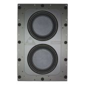 TDG - IWS-210 - 200W Dual 10" In-Wall Subwoofer (Single) - Angle