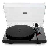 Triangle - Lunar 3 - 3-Speed Manual Audiophile Vinyl Turntable - High Gloss Black