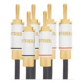 Tributaries - 8BA - Series 8 Mark II Bi-Amp Speaker Cables - 4 x Banana to 2 x Banana