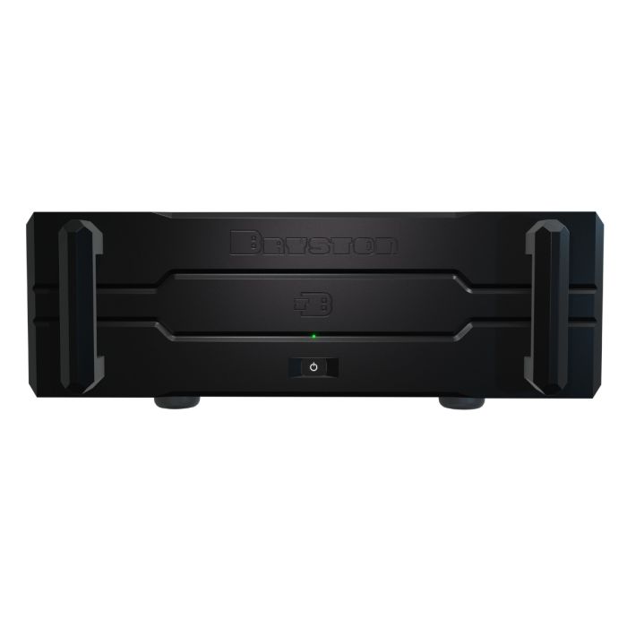 Bryston - 4B Cubed - Dual-Mono Stereo Power Amplifier - Black - Front 