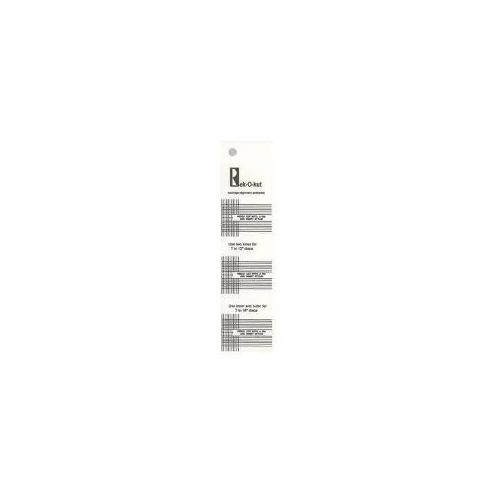 Rek-O-Kut - Cartridge Protractor