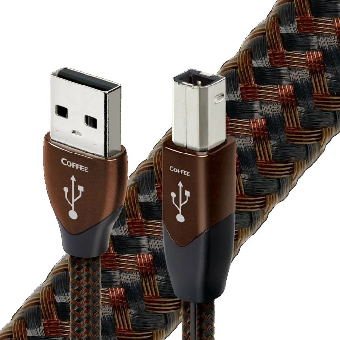 AudioQuest - Coffee - USB-A to B Digital Cable