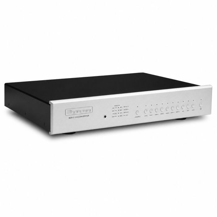 Bryston -BDA-3 - High-Resolution Digital-to-Analog Converter - Silver - Front Angle