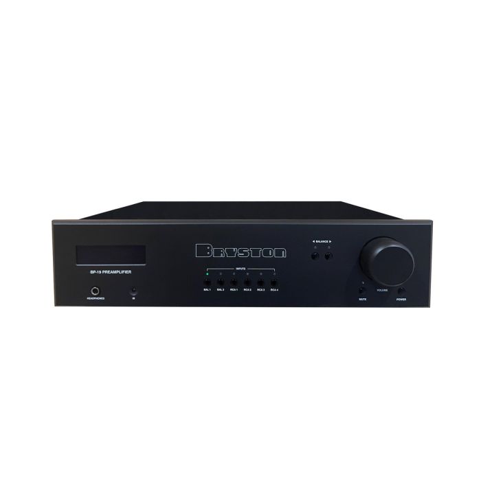 Bryston - BP-19 - Fully Balanced Analog Preamplifier - Black - Front