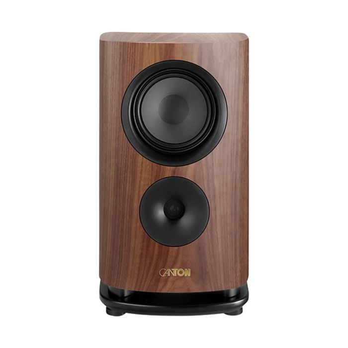 Canton - Reference 9 - 6.5" Bookshelf Speaker - Walnut (Pair)