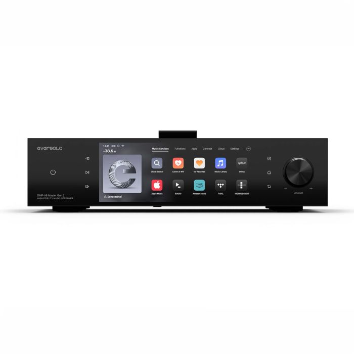 Eversolo DMP-A8 Gen 2 - Music Streamer DAC and Preamplifier - Front