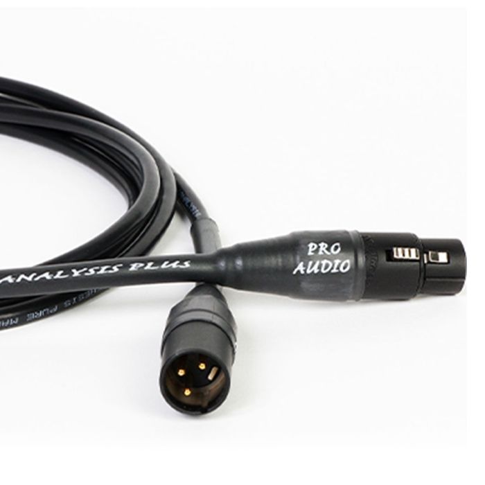 Analysis Plus - Genesis Pure Pro - XLR/TRS Microphone Cable - (Single) - XLR