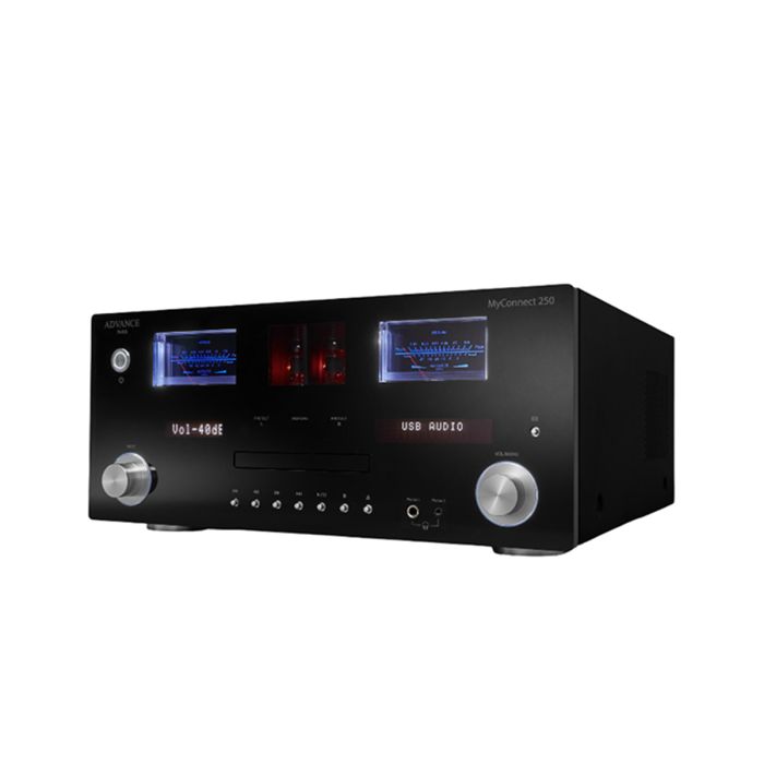 Advance Paris - MyConnect250 - Integrated Tube Hifi Network Player - Front Angle
