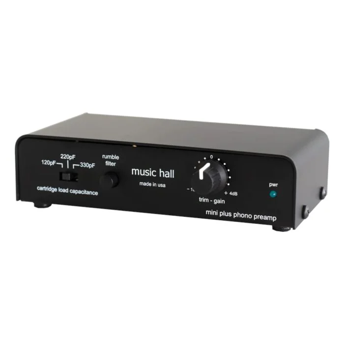 Music Hall - Mini Plus - Audiophile Phono Preamplifier - Angle