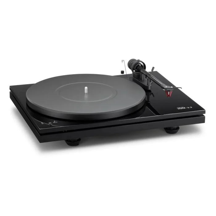 Music Hall - MMF-3.3 - 2-Speed Manual Audiophile Turntable - Black