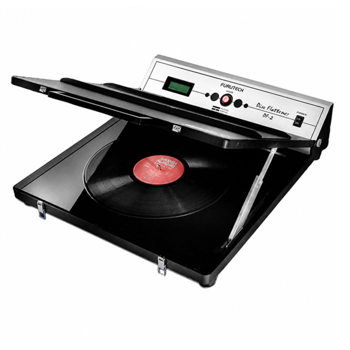 Furutech - Elite DF-2 - LP Flattener - Front With Record