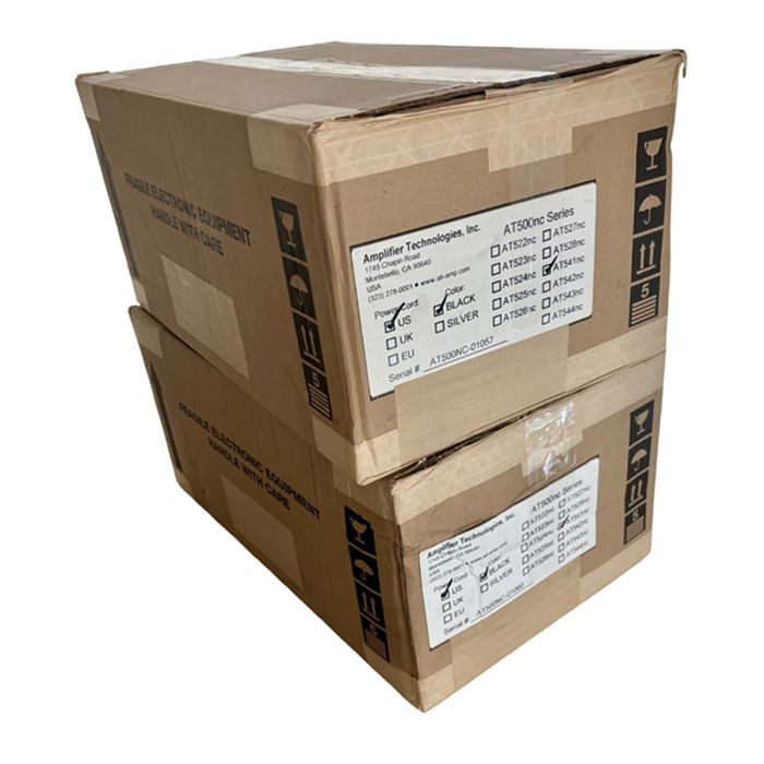 2 x Boxes for ATI AT52XNC / AT54XNC Amps