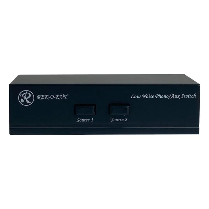Rek-O-Kut - Low Noise Stereo Phono/Aux Switch - Front
