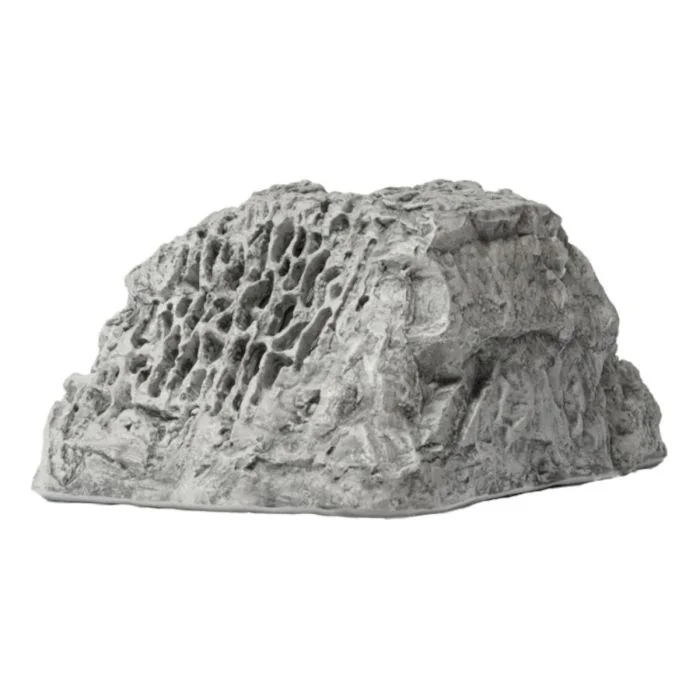 Rockustics - OneSub8 - 8" Outdoor Passive Subwoofer Rock - Gray