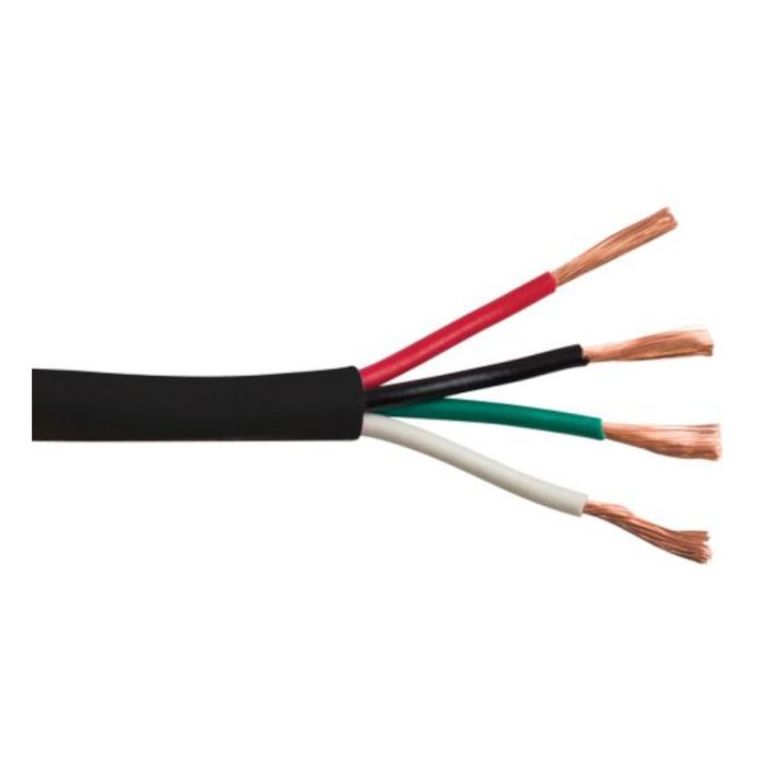 SCP - 16/4OFC - 500' Stranded 16/4 OFC Copper Speaker Cable - Black