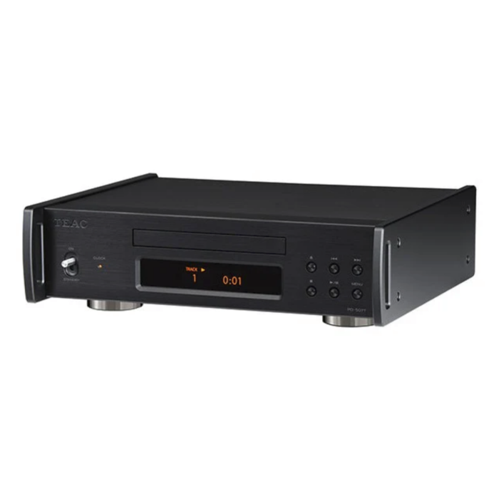 TEAC - PD-507T - CD Transport - Black - Front