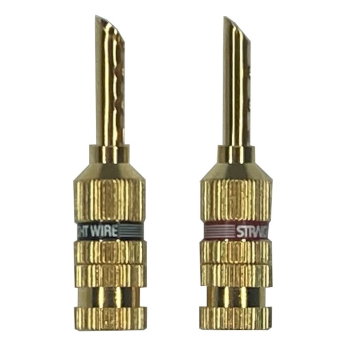 Straight Wire - BANUNVB - Speaker Cable Banana Connectors