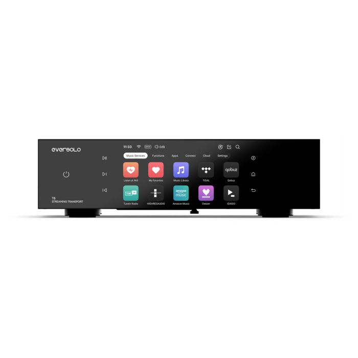 Eversolo - T8 - High-Fidelity Streaming Transport - Front
