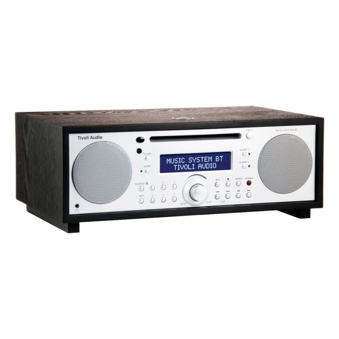 Tivoli Audio - Music System BT - Black Ash/Silver - Angle