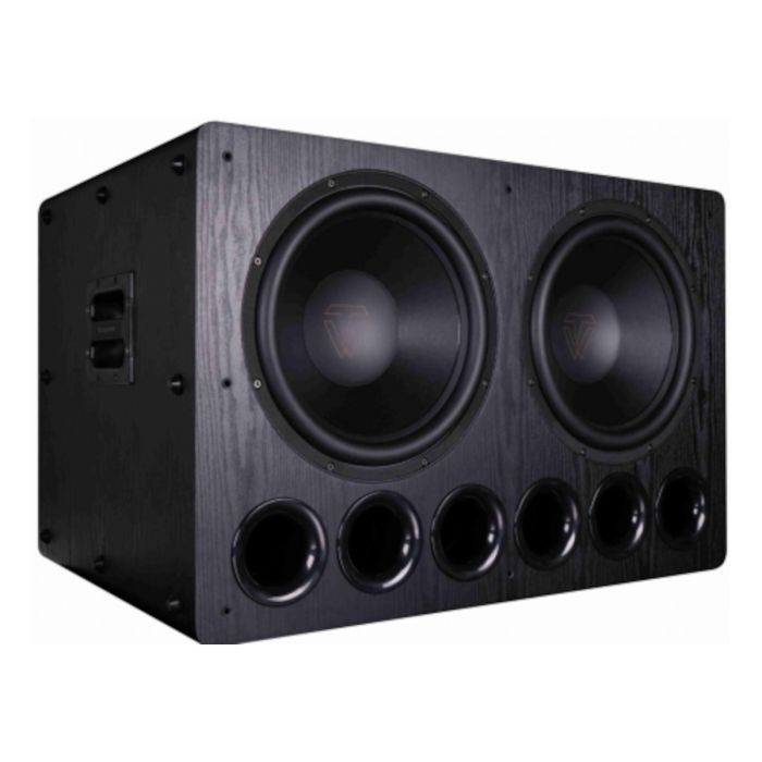ToneWinner - SW-D8000 PRO - 1500W 2 x 15&quot; Ported Active Subwoofer - Angle