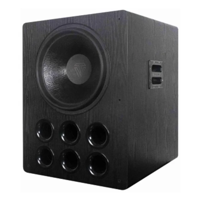 ToneWinner - SW-D9000 - 1500W 18" Ported Active DSP Subwoofer - Angle