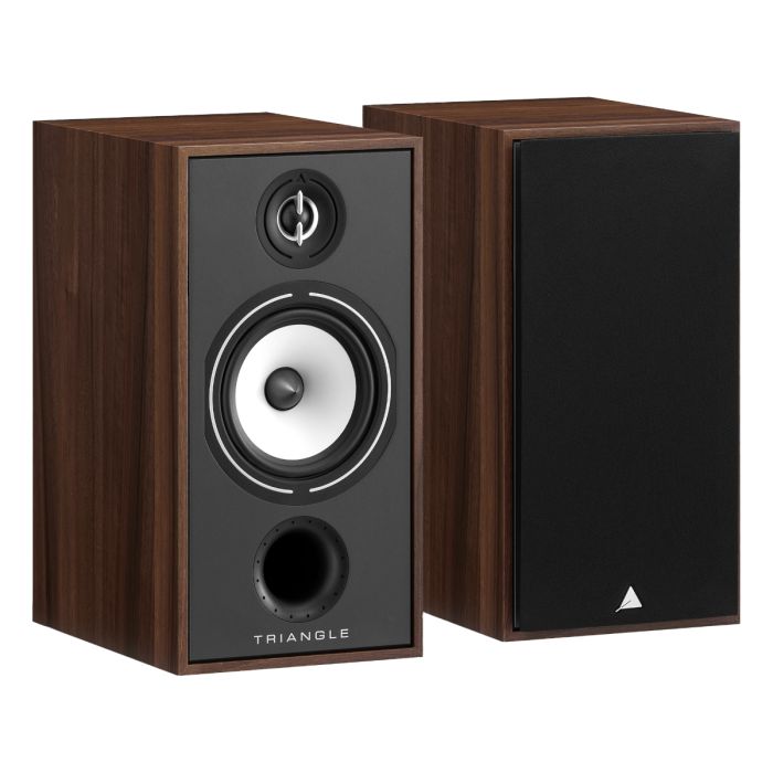 Triangle - BR04 - Borea 6" 2-Way Bookshelf Speakers - Chestnut