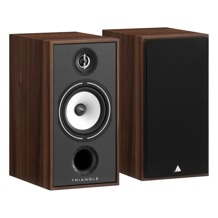 Triangle - BR04 - Borea 6" 2-Way Bookshelf Speakers White (Pair) - OPEN BOX