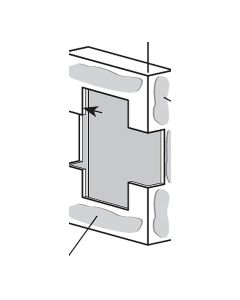 Atlantic Technology - In-Box-155 LCR - In-Wall Enclosure (Single)