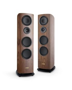 Canton - Reference 5 GS Edition 7" 3-Way Tower Floorstanding Speaker (Pair) - Walnut