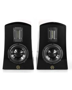 Alta Audio - Alyssa - 6" Bookshelf 2-Way Speakers (Pair) - Black - (Stands Not Included)