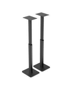 Kanto - SPH - Height Adjustable Speaker Stands (Pair) - Height Adjusted