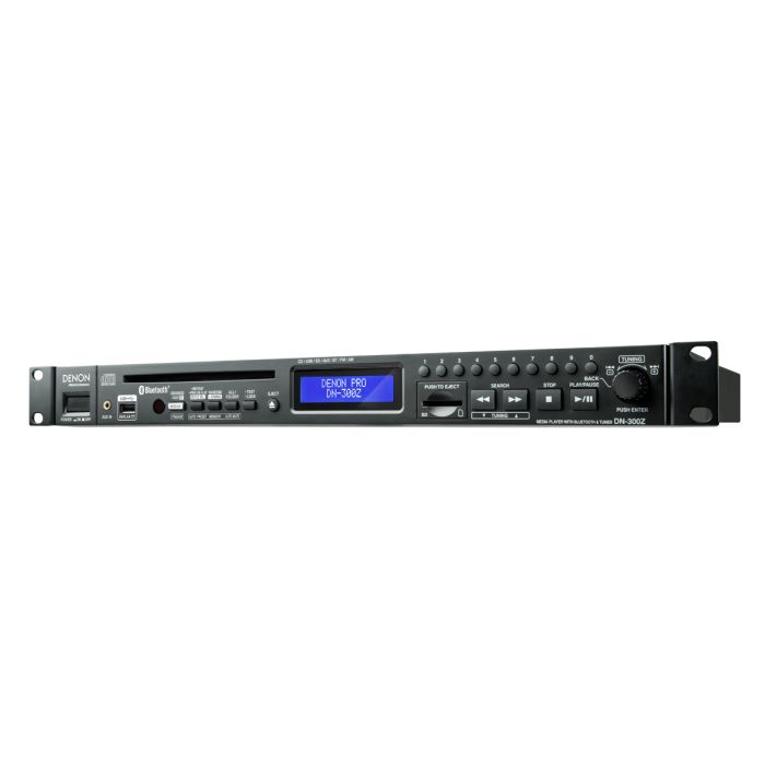 Denon Pro - DN-300Z - CD/Media Player with SD/USB/Bluetooth/AM/FM