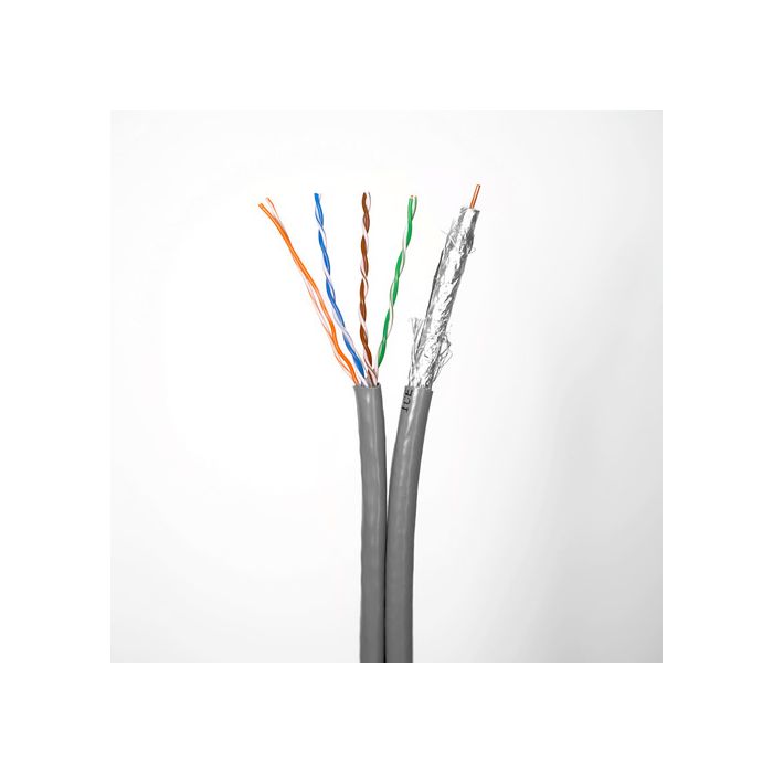 Ice Cable - RG-6/Cat 6 - 500' Structured Cable (Spool)