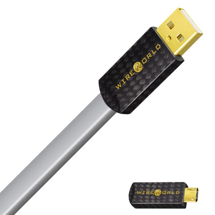 WireWorld - Platinum Starlight 8 (P2AM) - USB 2.0 A to Micro-B Cable