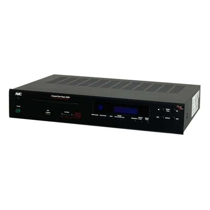 AMC - XCDise - CD/MP3/USB/SD IoT Multi-Media Player - Angle