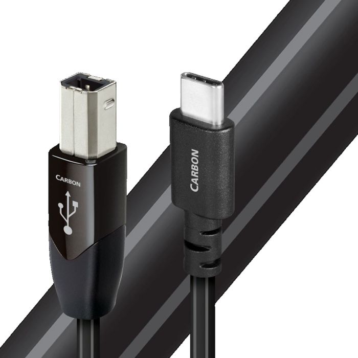 januar Scene Indirekte AudioQuest - Carbon - USB C to B Cable