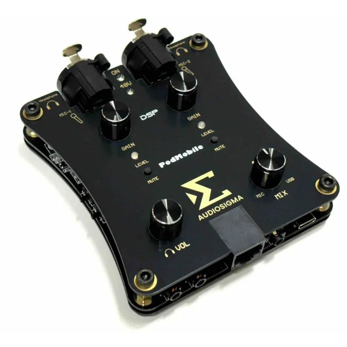 AudioSigma - PodMobile DSP - Podcast Audio Interface