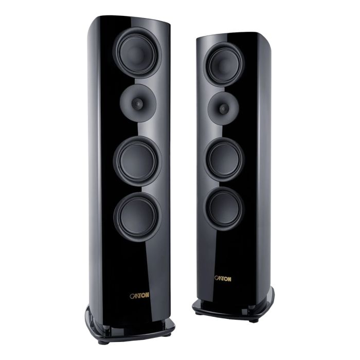 Canton - Reference 7 - 320W Tower Speaker - Black